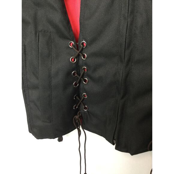 Tennessee Leather brand Womens Medium Motorcycle Jacket - Picture 2 of 6